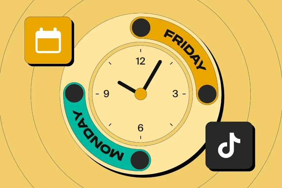 بهترین زمان پست گذاری در تیک تاک برای آنلاین‌شاپ‌ها